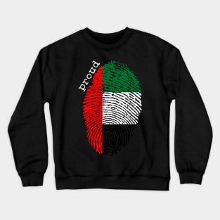 United Arab Emirates flag Crewneck Sweatshirt